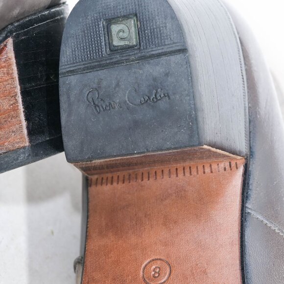 Pierre Cardin Ankle Booties in Grey/Snakeskin - 8 - Picture 9 of 9